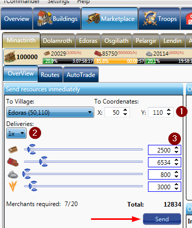 Marketplace Sending Resources
