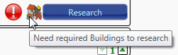 Troop needs prerequisite buildings to research