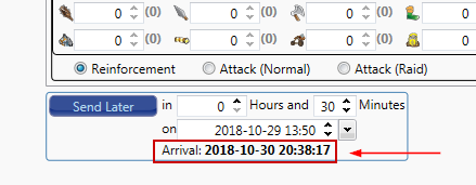 Arrival Time