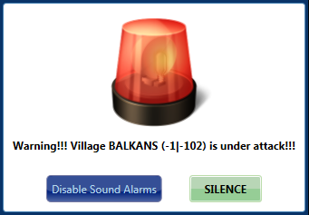 Sound Alarm Window