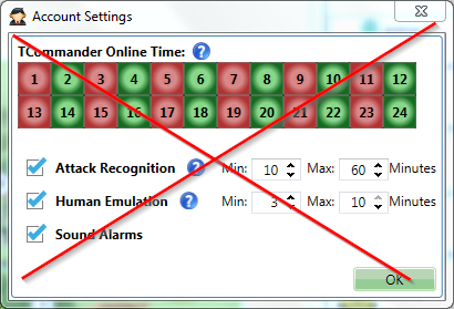 Wrong Online Time