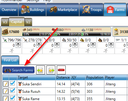 Search Farms Button